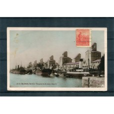 CIUDAD DE BUENOS AIRES ANTIGUA TARJETA POSTAL DIQUE 2 PUERTO